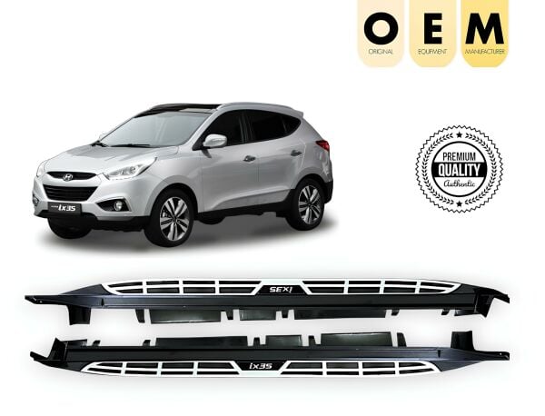 İX35 ARACA ÖZEL OEM YAN BASAMAK KARE TİP 2010 2011 2012 2013 2014 2015