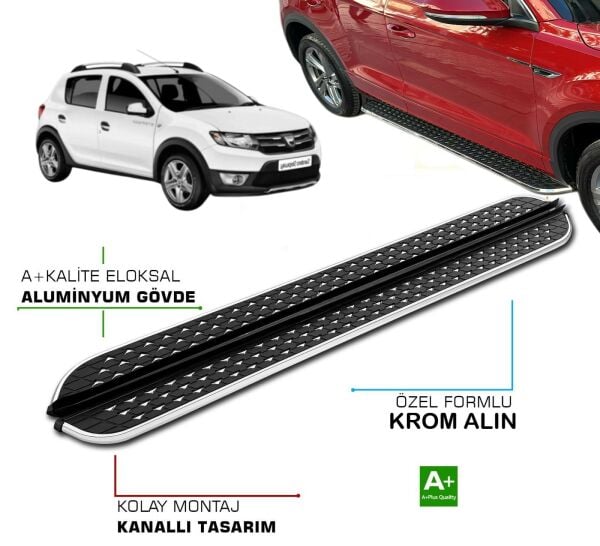 DACIA SANDERO 2 STEPWAY 2013 2014 2015 2016 2017 2018 2019 2020 YAN BASAMAK