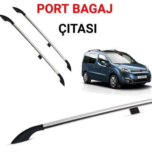 BERLİNGO KISA ŞASE PORTBAGAJ TAVAN ÇİTASI 2008 2009 2010 2011 2012 2013 2014 2015 2016 2017 2018 2019