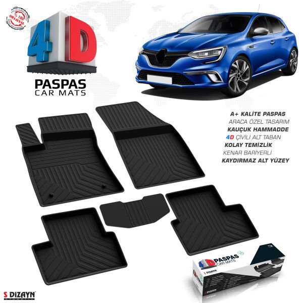 MEGANE 4 2016 2017 2018 2019 2020 2021 2022 4D HAVUZLU PASPAS SEDAN HB