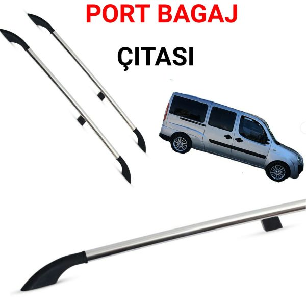 DOBLO UZUN ŞASE MAXİ PORTBAGAJ TAVAN ÇİTASI GRİ 2001 2002 2003 2004 2005 2006 2007 2008 2009