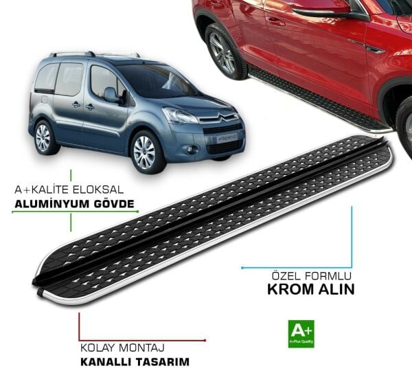RENAULT KANGOO 2008 2021 ARASI ARACA YAN BASAMAK