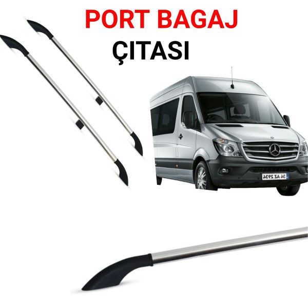 SPRİNTER UZUN ŞASE GRİ PORTBAGAJ TAVAN ÇİTASI 2006 2007 2008 2009 2010 2011 2012 2013 2014 2015 2016 2017