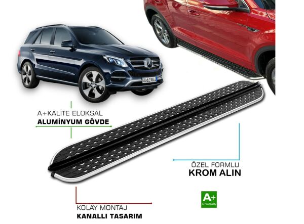 MERCEDES GLE 2015 2016 2017 2018 2019 YAN BASAMAK