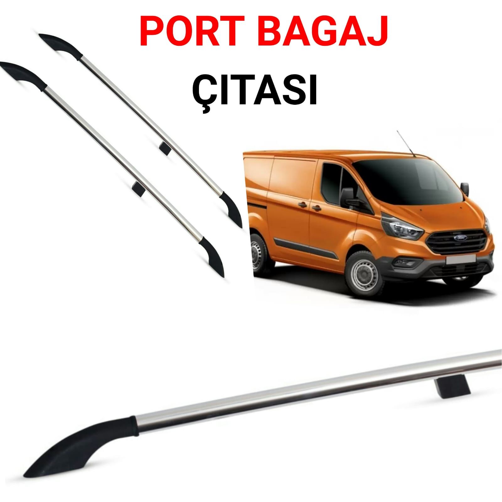 CUSTOM GRİ PORTBAGAJ TAVAN ÇİTASI UZUN 2012 2013 2014 2015 2016 2017 2018 2019 2020 2021