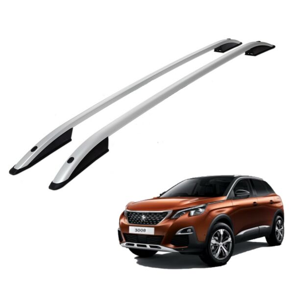 PEUGEOT 3008 GRİ PORTBAGAJ TAVAN ÇİTASI 2017 2018 2019 2020 2021 2022