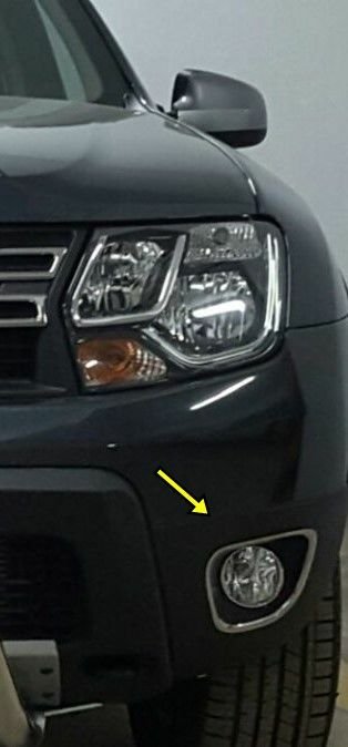 DUSTER SİS ÇERÇEVESİ KROM 2 PARÇA 2010 2011 2012 2013 2014 2015 2016 2017