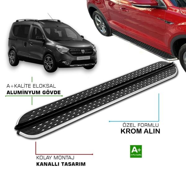 DACIA DOKKER 2012 2013 2014 2015 2016 2017 2018 2019 2020 YAN BASAMAK