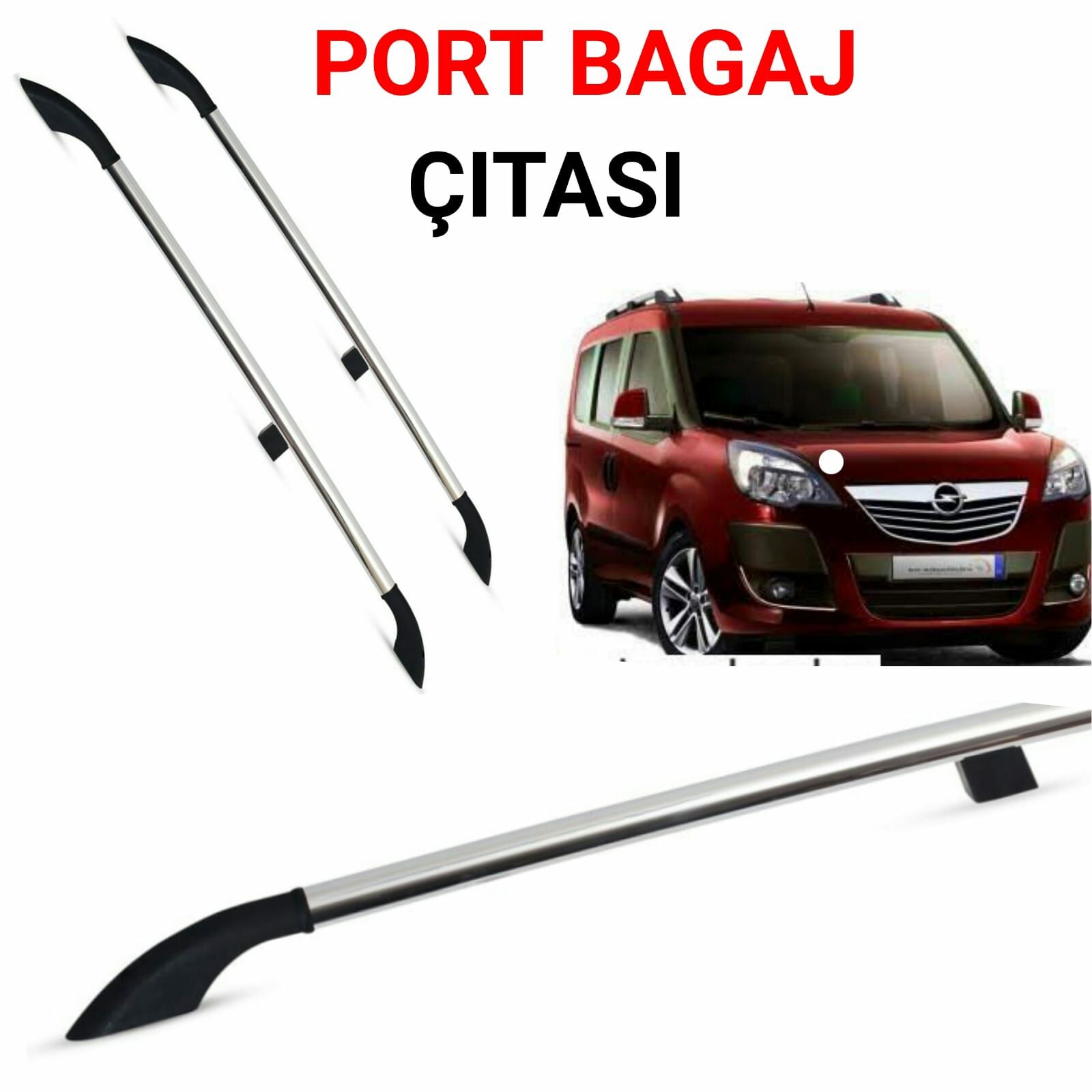 OPEL COMBO GRİ PORTBAGAJ TAVAN ÇİTASI 2012 2013