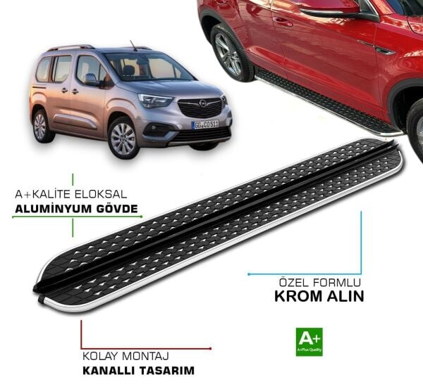 OPEL MARKASININ COMBO ARACININ 2019 2020 2021 2022 2023 2024 2025 YAN BASAMAK