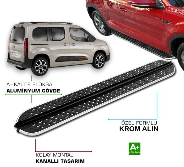 CITROEN BERLİNGO 2019 2020 2021 2022 2023 YAN BASAMAK