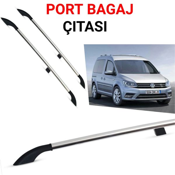 CADDY KISA ŞASE PORTBAGAJ TAVAN ÇİTASI GRİ 2015 2016 2017 2018 2019 2020