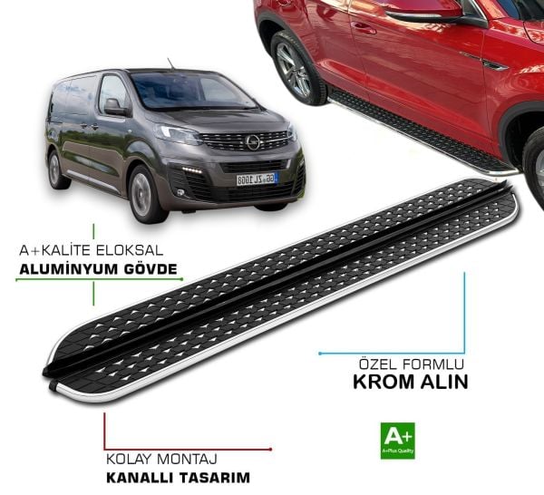OPEL ZAFİRA LİFE * KISA ŞASE * 2019 2020 2021 2022 2023 2024 2025 YAN BASAMAK