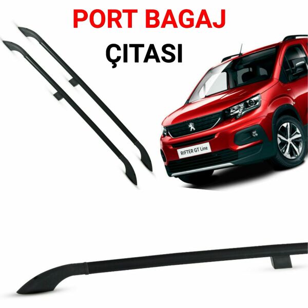 PEUGEOT RİFTER 2019 2020 2021 2022 2023 2024  SİYAH PORTBAGAJ TAVAN ÇİTASI