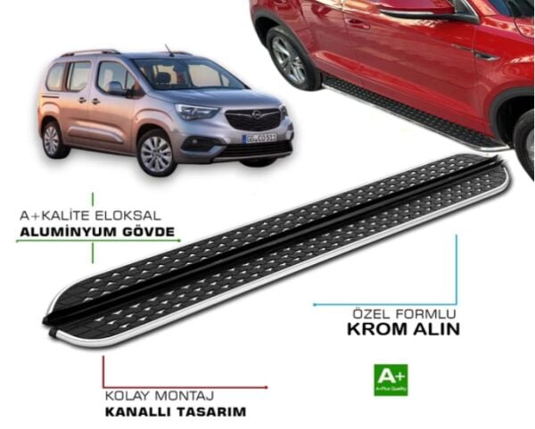 OPEL MARKASININ COMBO ARACININ 2019 2020 2021 2022 2023 2024 2025 YAN BASAMAK