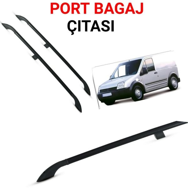 CONNECT SİYAH TAVAN ÇİTASI PORTBAGAJ 2002 2003 2004 2005 2006 2007 2008 2009 2010 2011 2012 2013 2014