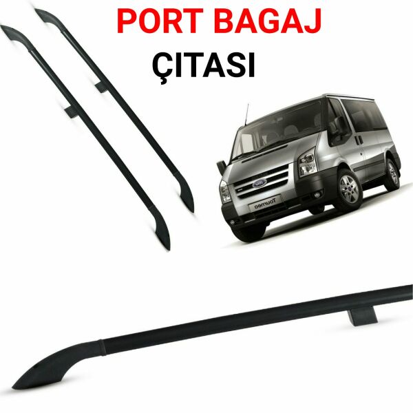 TRANSİT KISA ŞASİ SİYAH PORTBAGAJ TAVAN ÇİTASI 2003 2004 2005 2006 2007 2008 2009 2010 2011 2012 2013 2014