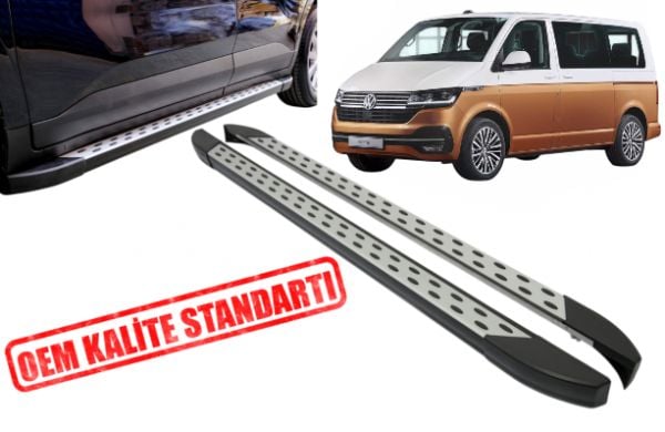 VW Transporter T6.1 Uzun Şase Araca Özel Yan Basamak 2019 ve Üzeri