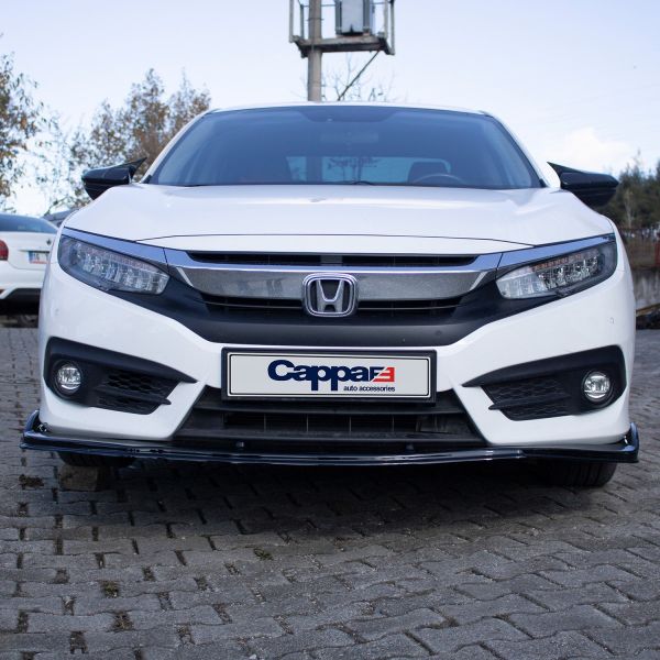HONDA CIVIC 2016 2017 2018 2019 2020 ARACA ÖZEL ÖN TAMPON 3 PARÇA LİP