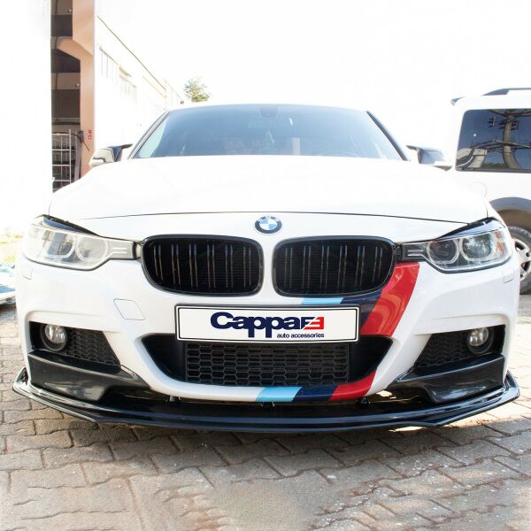 Bmw F30 2011 2012 2013 2014 2015 2016 2017 2018 2019 ARACA ÖZEL ÖN TAMPON LİP SİYAH