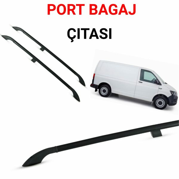 T6 KISA ŞASE SİYAH PORTBAGAJ TAVAN ÇİTASI 2009 2010 2011 2012 2013 2014 2015