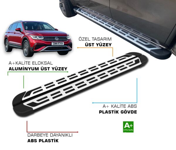 TIGUAN ALLSPACE 2016 2017 2018 2019 2020 2021 2022 2023 YAN BASAMAK