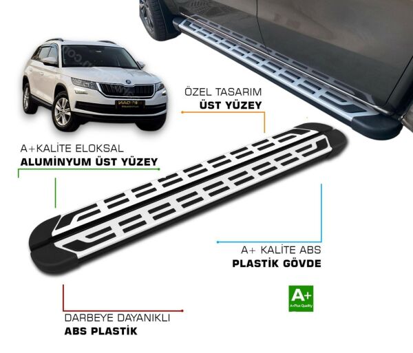 KODIAQ 2017 2018 2019 2020 2021 2022 2023 2024 YAN BASAMAK
