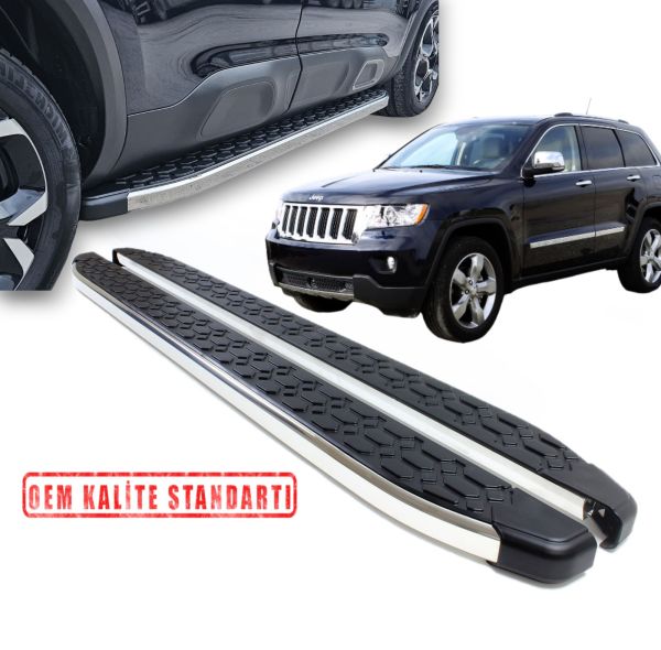 GRAND CHEROKEE 2011 2012 2013 2014 2015 2016 2017 2018 2019 2020 2021 ARACA ÖZEL BLACKLİNE YAN BASAMAK