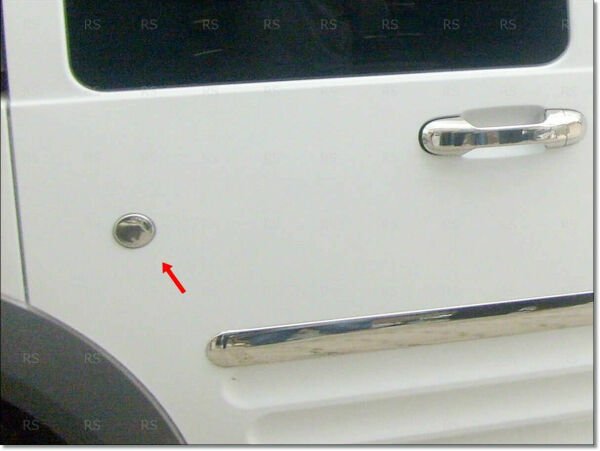 FORD CONNECT KİLİT AÇMA 5 PARÇA KROM 2002 2003 2004 2005 2006 2007 2008