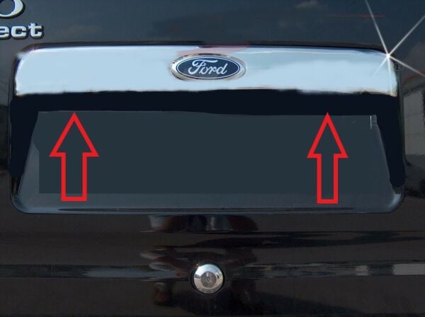 FORD CONNECT BAGAJ ÇİTASI KROM ARMA YERİ OLAN 2003 2004 2005 2006 2007 2008 2009