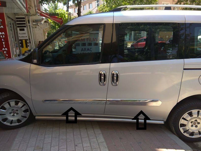 DOBLO 2 YAN KAPI CITASI KROM 2010 2011 2012 2013 2014 2015 2016 2017 2018 2019 2020 2021 2022 2023