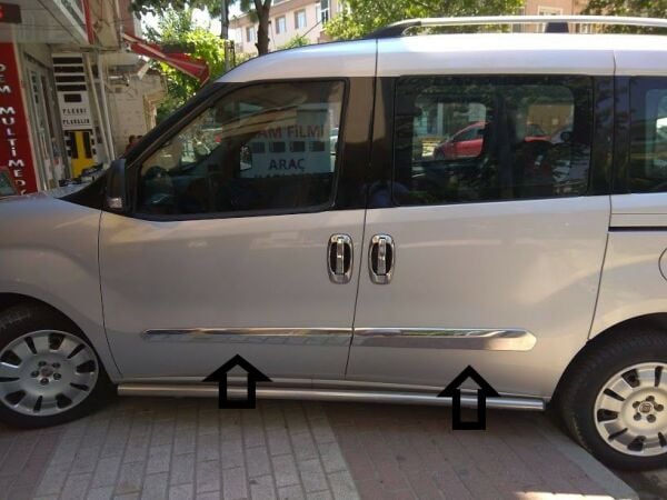 DOBLO 2 YAN KAPI CITASI KROM 2010 2011 2012 2013 2014 2015 2016 2017 2018 2019 2020 2021 2022 2023