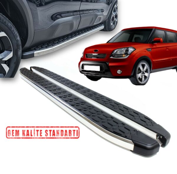 KIA SOUL 2009 2010 2011 2012 2013 2014 ARACA ÖZEL BLACKLİNE YAN BASAMAK