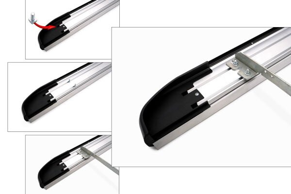 KIA SOUL 2009 2010 2011 2012 2013 2014 ARACA ÖZEL BLACKLİNE YAN BASAMAK