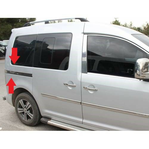 CADDY SÜRGÜLU KAPI CITASI KROM 2 PARÇA 2010 2011 2012 2013 2014 2015 2016 2017 2018 2019 2020