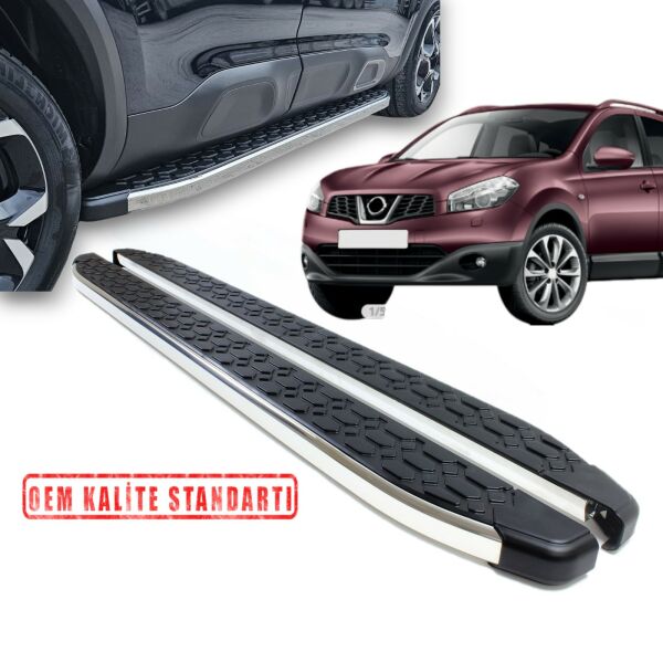 QASHQAİ 2007 2008 2009 2010 2011 2012 2013 2014 ARACA ÖZEL BLACKLİNE YAN BASAMAK