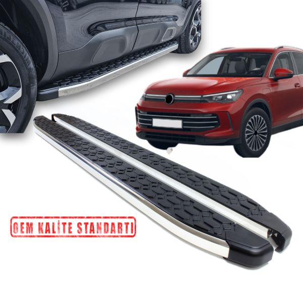 TIGUAN 2024 2025 ARACA ÖZEL BLACKLİNE YAN BASAMAK