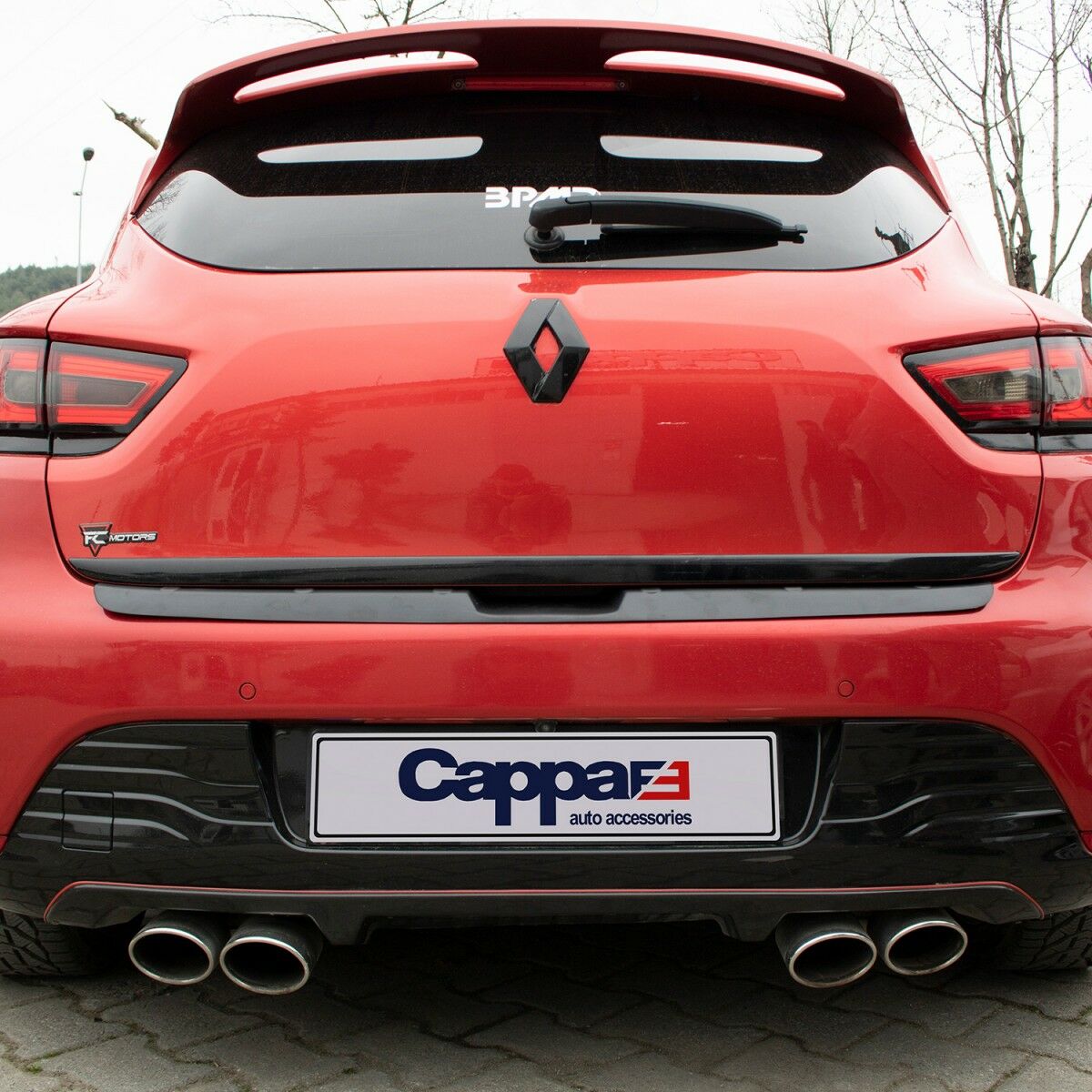 Clio IV Bagaj Eşiği 2012 2013 2014 2015 2016 2017 2018 2019 2020