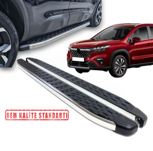 SX-4 S CROSS 2014 2015 2016 2017 2018 2019 2020 2021 ARACA ÖZEL BLACKLİNE YAN BASAMAK