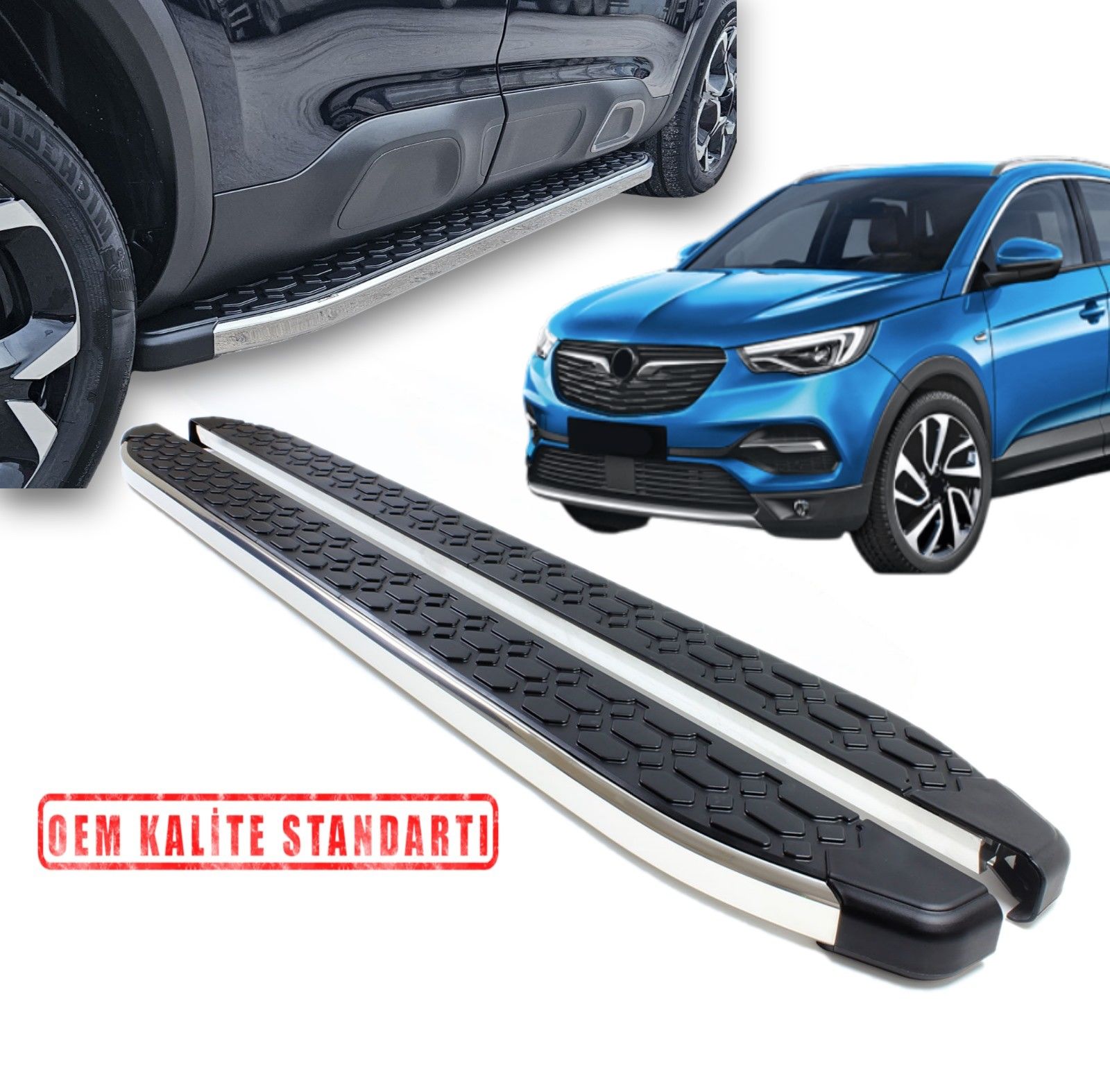 GRANDLAND-X 2017 2018 2019 2020 2021 2022 2023 2024 2025 ARACA ÖZEL BLACKLİNE YAN BASAMAK