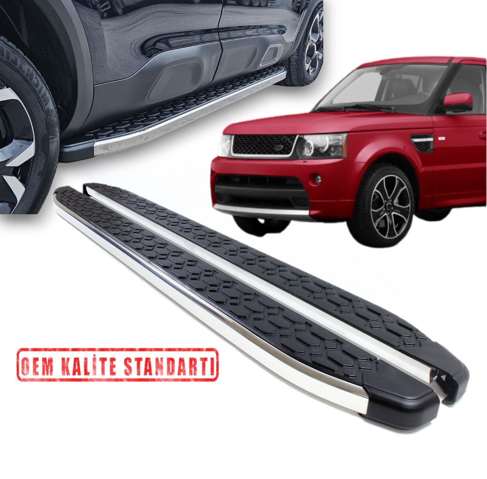 RANGE ROVER SPORT 2005 2006 2007 2008 2009 2010 2011 2012 2013 ARACA ÖZEL BLACKLİNE YAN BASAMAK