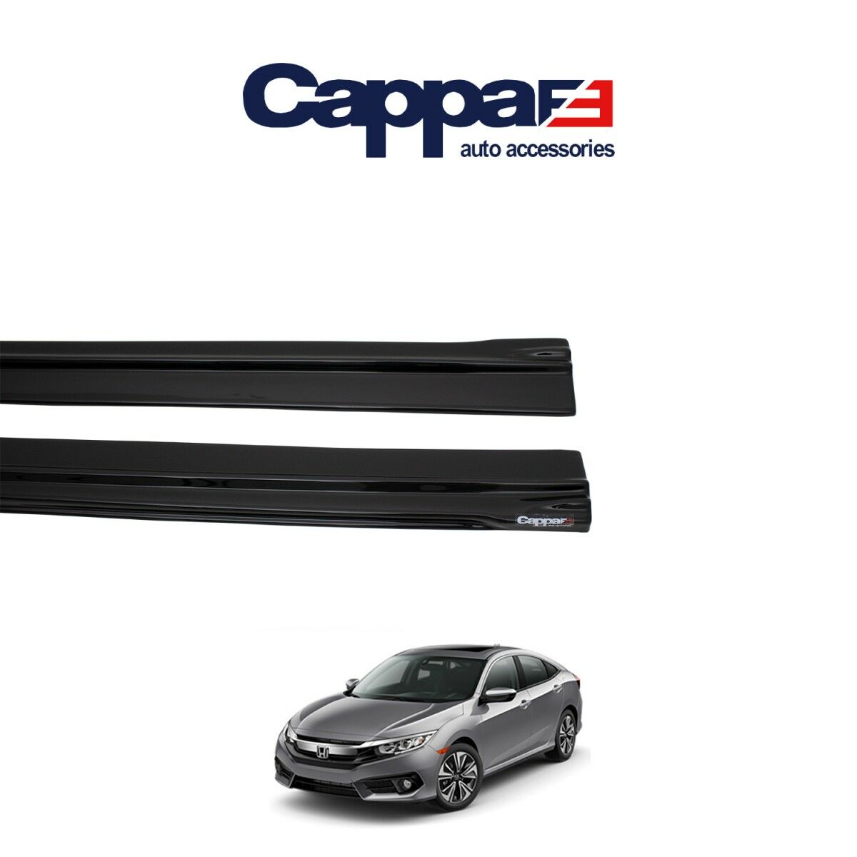 Honda Civic 2016 2017 2018 20019 2020 2021 Yan Marşpiyel 2 Parça Sol ve Sağ