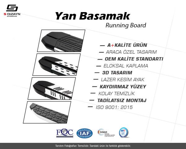 FİORİNO YAN BASAMAK ARACA ÖZEL NOKTALI MODEL 2008 2009 2010 2011 2012 2013 2014 2015 2016 2017 2018 2019 2020 2021 2022 2023