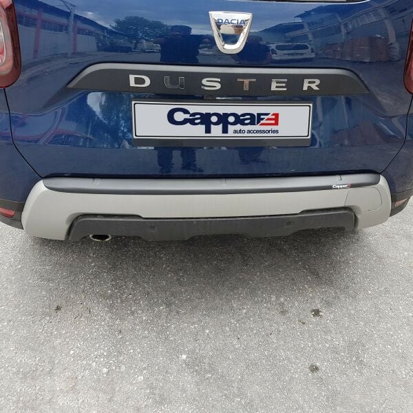 Dacia Duster Arka Tampon Koruma bagaj eşiği 2018 2019 2020 2021 2022 2023