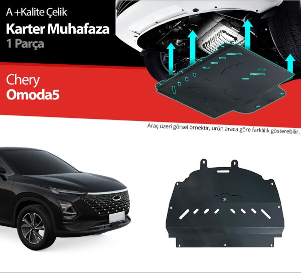 Chery Omoda5 Çelik Karter Muhafaza Koruma 2022 2023 2024 2025