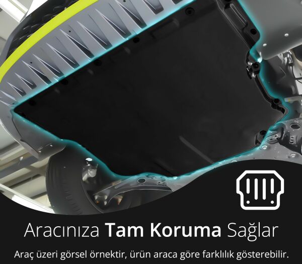 Citroen DS4 Çelik Karter Muhafaza Koruma 2010 2011 2012 2013 2014 2015 2016 2017 2018 2019 2020 2021