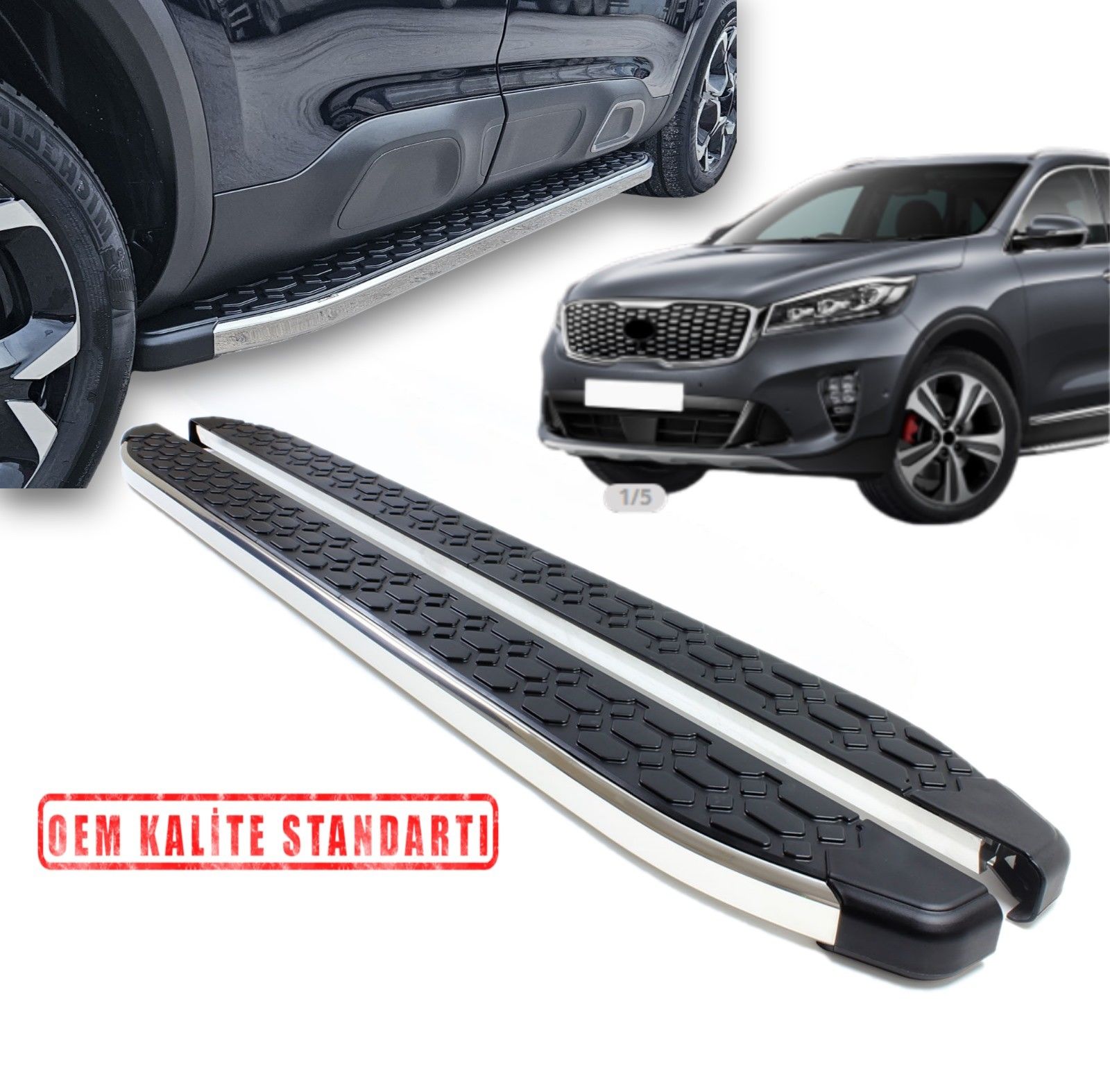SORENTO 2014 2015 2016 2017 2018 2019 2020 ARACA ÖZEL BLACKLİNE YAN BASAMAK