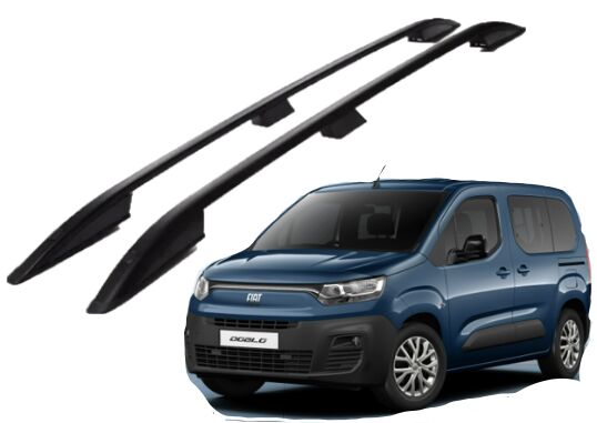 YENİ DOBLO SİYAH TAVAN ÇİTASI PORTBAGAJ 2023 2024 2025 2026