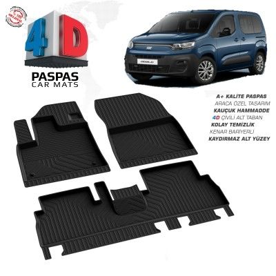 YENİ DOBLO ARACA ÖZEL 4D HAVUZLU PASPAS 2023 2024 2025 2026