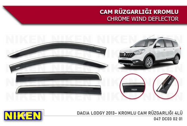 LODGY 2013 2014 2015 2016 2017 2018 2019 2020 CAM RÜZGARLIĞI NİKEN 4 LÜ